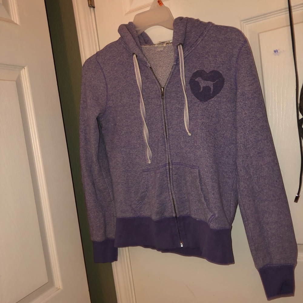 VS PINK zip up